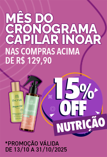 Mês do Cronograma Capilar Nutrição